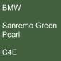 Preview: BMW, Sanremo Green Pearl, C4E.